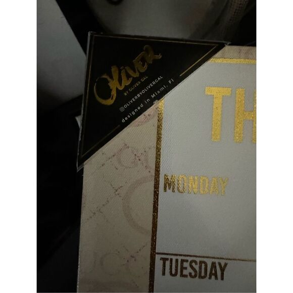 Oliver gal gucci GC dry erase glam office wall board plaque notes - Picture 4 of 5